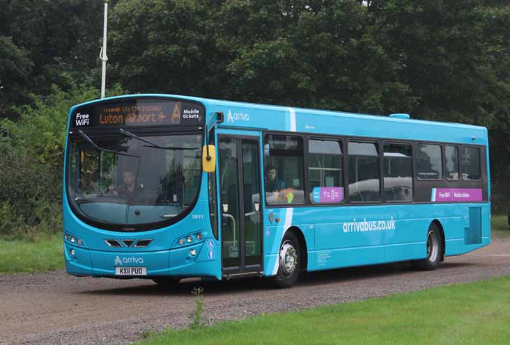 Arriva the Shires Volvo B7RLE Wright 3891